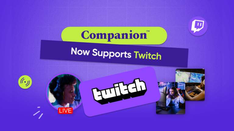 Companion Now Supports Twitch